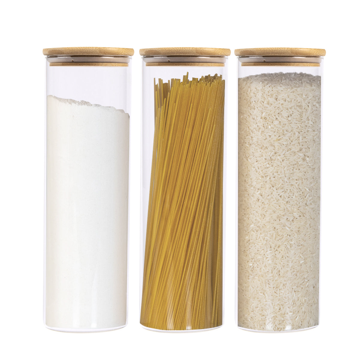 Las mejores ofertas en Cristalería de bambú y recipientes