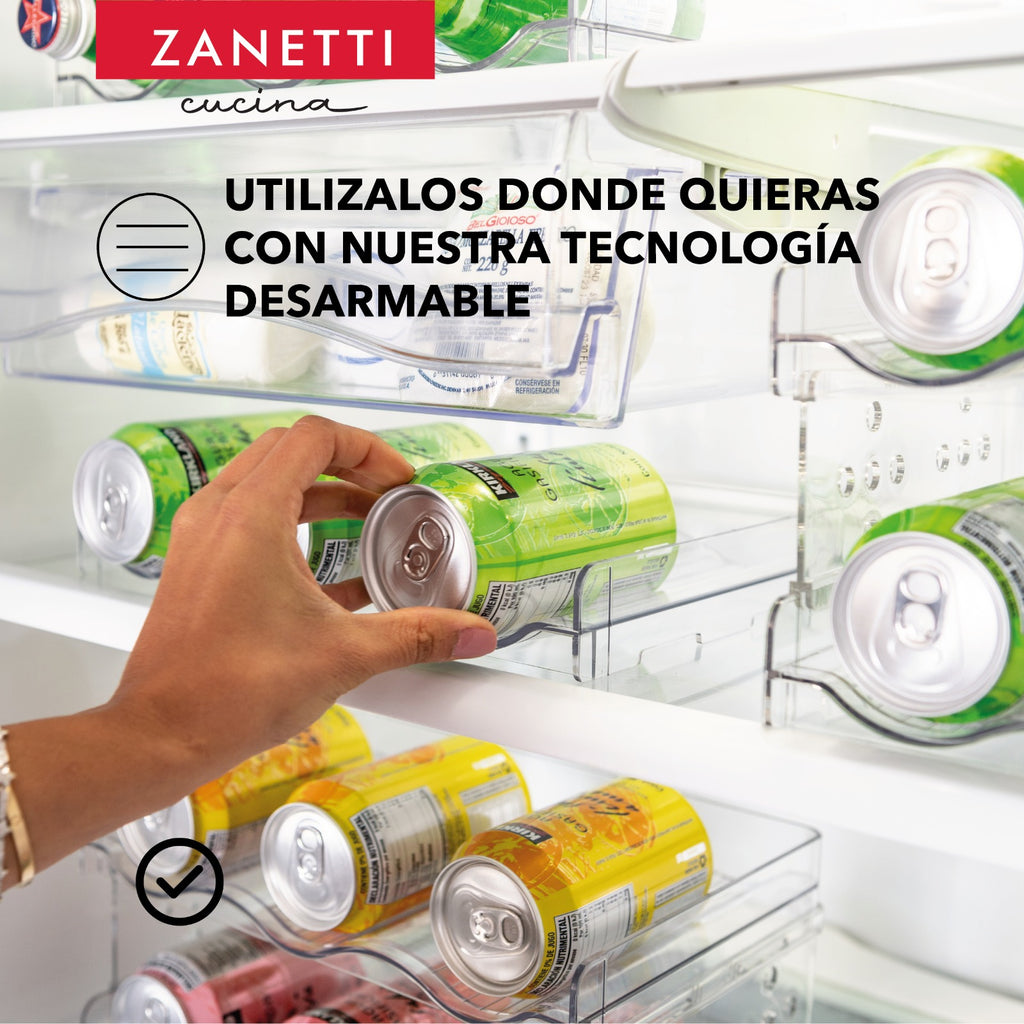 ORGANIZADOR APILABLE DE BOTELLAS PARA 9 UNIDADES