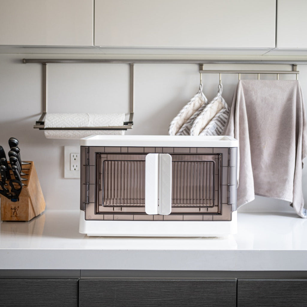 Caja de Almacenamiento Multiusos Plegable de Plástico